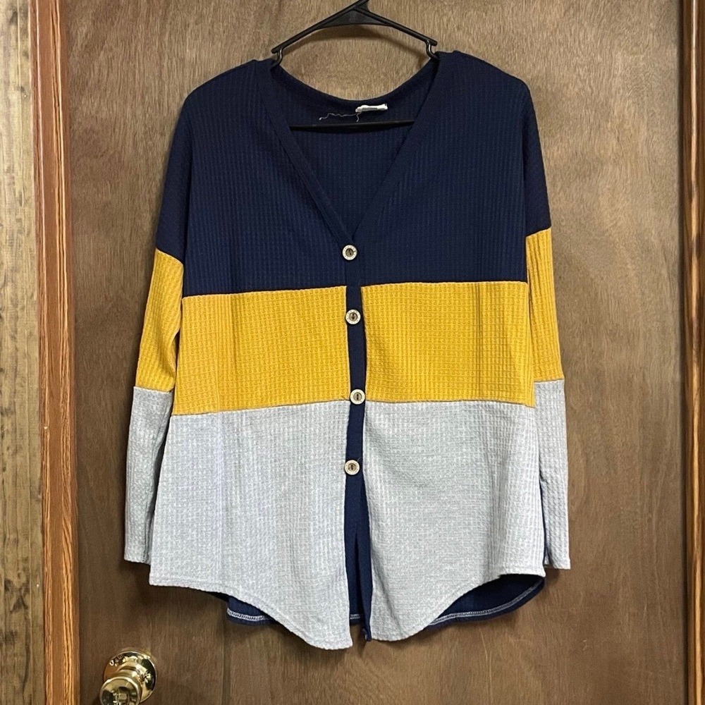 Bibi Long Sleeve Knit Sweater Medium